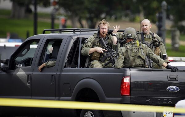 Members of the FBI Hostage Rescue Team arrive on Capitol Hill in Washington. (File) Members of the FBI Hostage Rescue Team arrive on Capitol Hill in Washington. (File) - Sputnik International