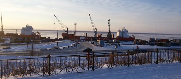 Port of Dudinka - Sputnik International
