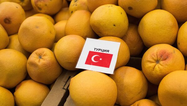 Turkish tangerines on sale in Omsk - Sputnik International