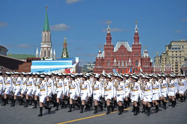 General Rehearsal of the Victory Day Parade in Moscow - Sputnik International