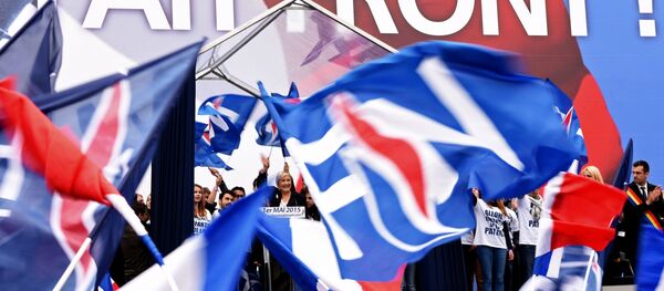 The leader of France's rightwing Front National (FN), Marine Le Pen. (File) The leader of France's rightwing Front National (FN), Marine Le Pen. (File) - Sputnik International