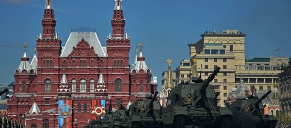 Final rehearsal of military parade marking 72nd anniversary of victory in Great Patriotic War - Sputnik International