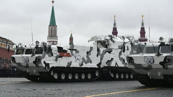 Tor-M2DT at the military parade in Moscow marking the 72nd anniversary of the victory in the Great Patriotic War of 1941-1945. - Sputnik International