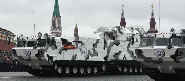 Tor-M2DT at the military parade in Moscow marking the 72nd anniversary of the victory in the Great Patriotic War of 1941-1945. - Sputnik International