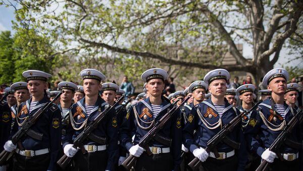 The Victory Day parade in Crimea's Sevastopol - Sputnik International