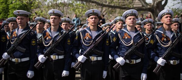 The Victory Day parade in Crimea's Sevastopol - Sputnik International
