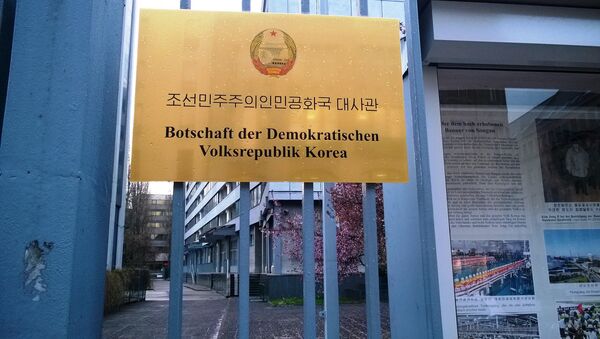 North Korean embassy in Berlin, Germany - Sputnik International