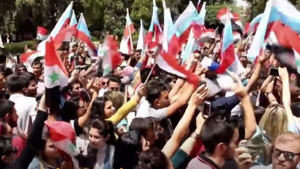 Syrians Celebrate Victory Day - Sputnik International