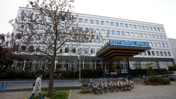 The City Hostel Berlin beside the compound of the North Korean embassy is pictured in Berlin, Germany - Sputnik International