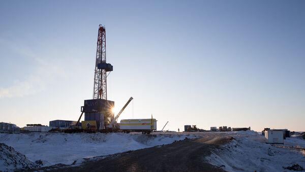 Russia's Rosneft company starts drilling of the Tsentralno-Olginskaya-1 well, the northernmost well on the Russian Arctic shelf. File photo - Sputnik International
