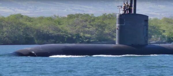 Los Angeles-class Fast Attack Submarine USS Santa Fe (SSN 763) - Sputnik International