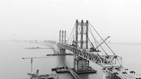Suzhou-Nantong Yangtze Road Bridge Suzhou-Nantong Yangtze Road Bridge - Sputnik International