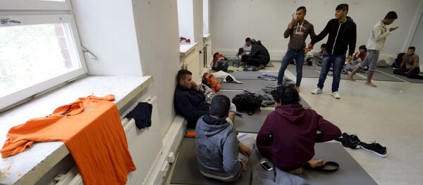 Asylum seekers in refugee centre located in the former military barracks in Hennala in Lahti, Finland (File) Asylum seekers in refugee centre located in the former military barracks in Hennala in Lahti, Finland (File) - Sputnik International