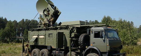 The Krasukha-4 electronic warfare system The Krasukha-4 electronic warfare system - Sputnik International