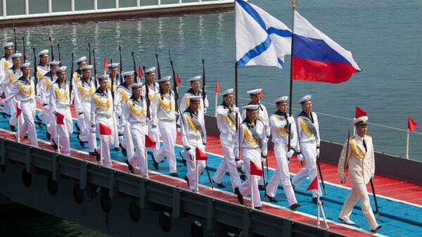 Celebrating Russian Navy Day in the Black Sea Fleet (Sevastopol) - Sputnik International