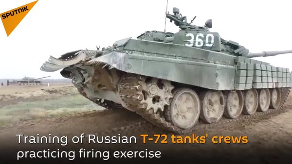 Russian Military Practicing Firing Exercises - Sputnik International