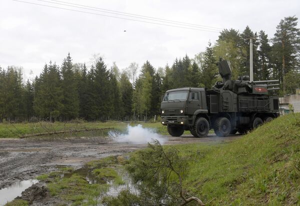 Russian Anti-Aircraft Missile Troops Hold Drills in Moscow Region - Sputnik International