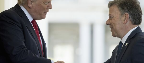 Trump Santos at the White House - Sputnik International