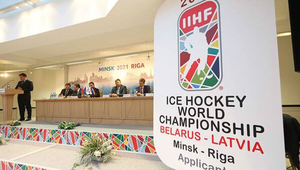 2021  IIHF Ice Hockey World Championship coming to Minsk and Riga - Sputnik International