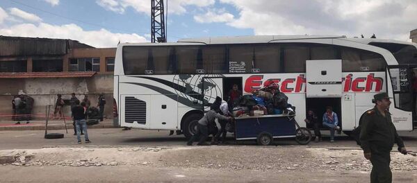 Last stage of rebel withdrawal from Al Waer, Homs - Sputnik International