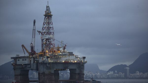 An oil-drilling platform - Sputnik International