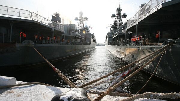 Russian Pacific fleet  - Sputnik International