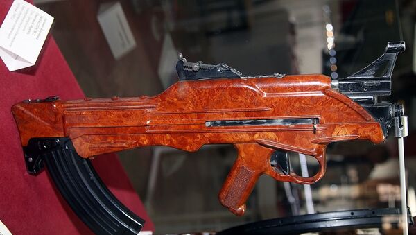 TKB-022PM Korobov assault rifle at Tula State Arms Museum - Sputnik International