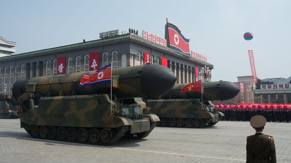 Military parade in North Korea - Sputnik International
