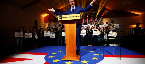 Party Leader Tim Farron delivers a speech at the Liberal Democrat manifesto launch in London, Britain May 17, 2017. - Sputnik International