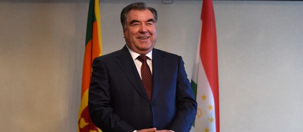 President of Tajikistan Emomali Rahmon. (File) - Sputnik International