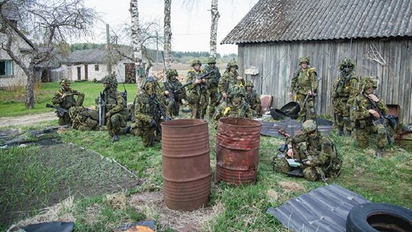 Estonian army during the Spring Storm dril - Sputnik International