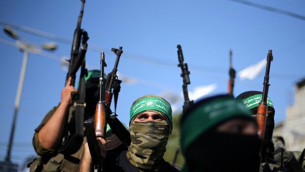 Hamas militants - Sputnik International