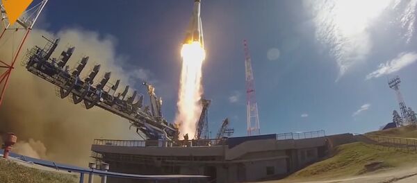 Soyuz-2.1b Rocket Launched From Russian Plesetsk Cosmodrome - Sputnik International