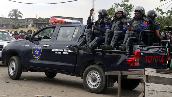 Congolese police. Kinshasa, Congo(File) - Sputnik International