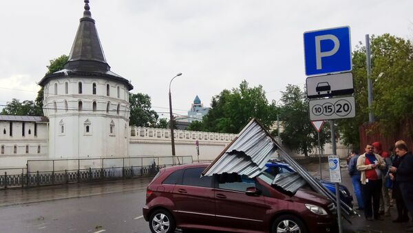 Storm in Moscow - Sputnik International