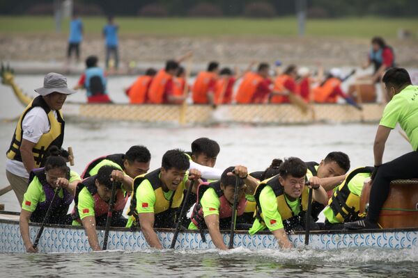 China's Dragon Boat Festival Gets Underway - Sputnik International
