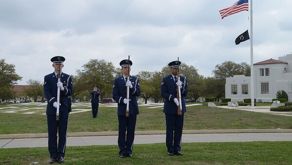 The Joint Base San Antonio-Randolph Honor Guard - Sputnik International
