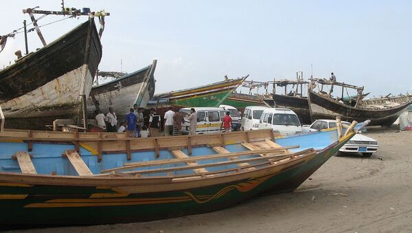 Hodeidah, Yemen - fishing boats - Sputnik International