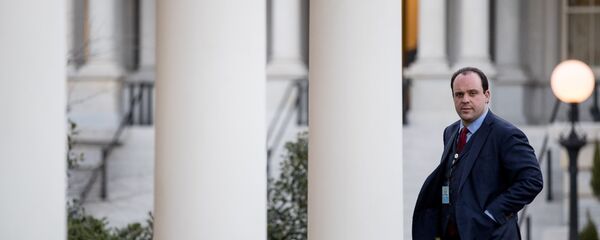 Boris Epshteyn, special assistant to President Donald Trump, walks into the West Wing of the White House in Washington Boris Epshteyn, special assistant to President Donald Trump, walks into the West Wing of the White House in Washington - Sputnik International