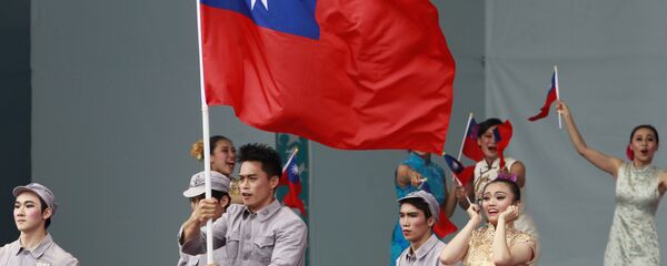 Dancers perform during the inauguration ceremony of Taiwan's President Tsai Ing-wen in Taipei, Taiwan, Friday, May 20, 2016 Dancers perform during the inauguration ceremony of Taiwan's President Tsai Ing-wen in Taipei, Taiwan, Friday, May 20, 2016 - Sputnik International