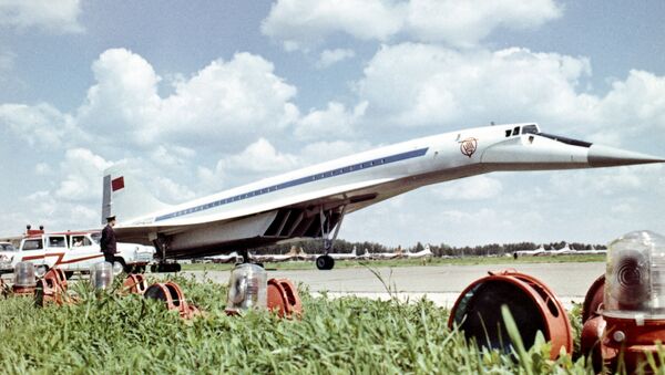 Supersonic passenger aircraft Tu-144 - Sputnik International
