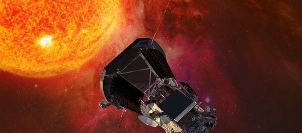 Illustration of the Parker Solar Probe spacecraft approaching the sun - Sputnik International
