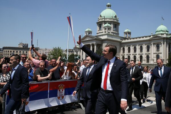 Serbian President Vucic Admitted to Hospital With Heart Problems - Sputnik International