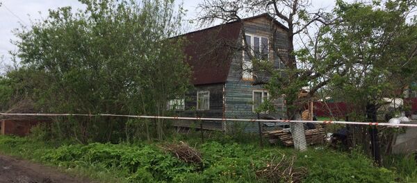 The house in Redkino, Tver Region, where the shooting happened The house in Redkino, Tver Region, where the shooting happened - Sputnik International