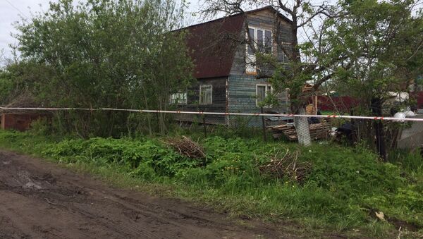 The house in Redkino, Tver Region, where the shooting happened - Sputnik International