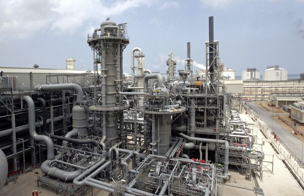 Gas production facility is seen at Ras Laffan, Qatar (File) Gas production facility is seen at Ras Laffan, Qatar (File) - Sputnik International