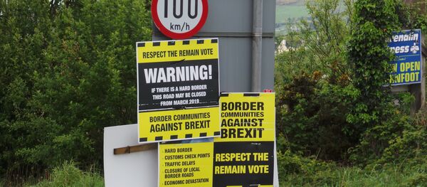 Border road posters and signs - Sputnik International