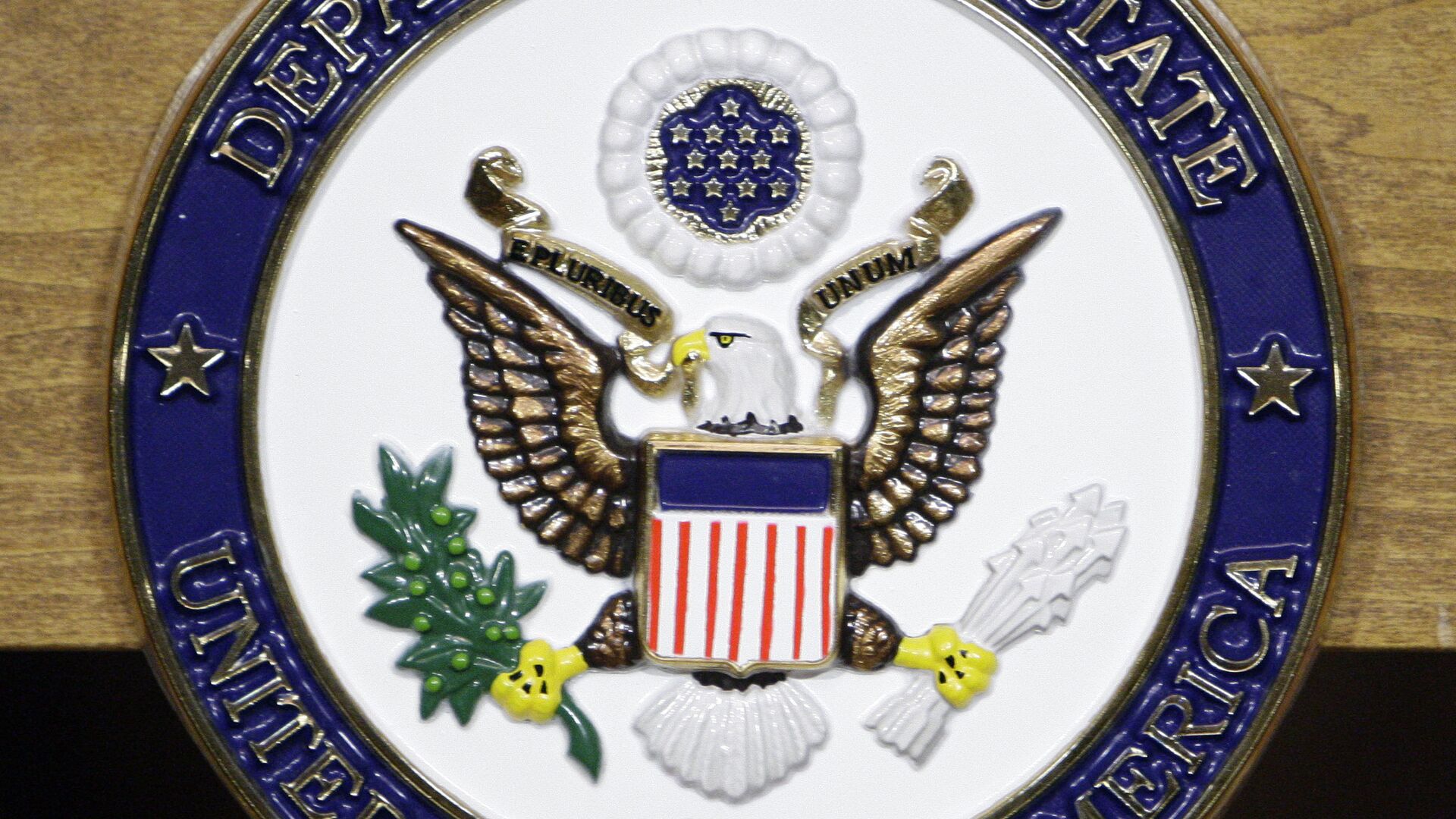 The seal of the US Department of State - Sputnik International, 1920, 11.05.2022