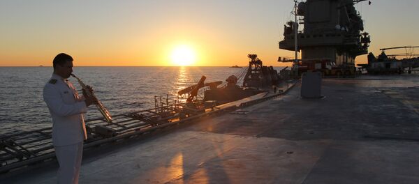 Distant sea voyage by Russian Northern Fleet's combat vessels Distant sea voyage by Russian Northern Fleet's combat vessels - Sputnik International