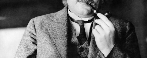 This undated file photo shows legendary physicist Dr. Albert Einstein, author of the theory of Relativity This undated file photo shows legendary physicist Dr. Albert Einstein, author of the theory of Relativity - Sputnik International